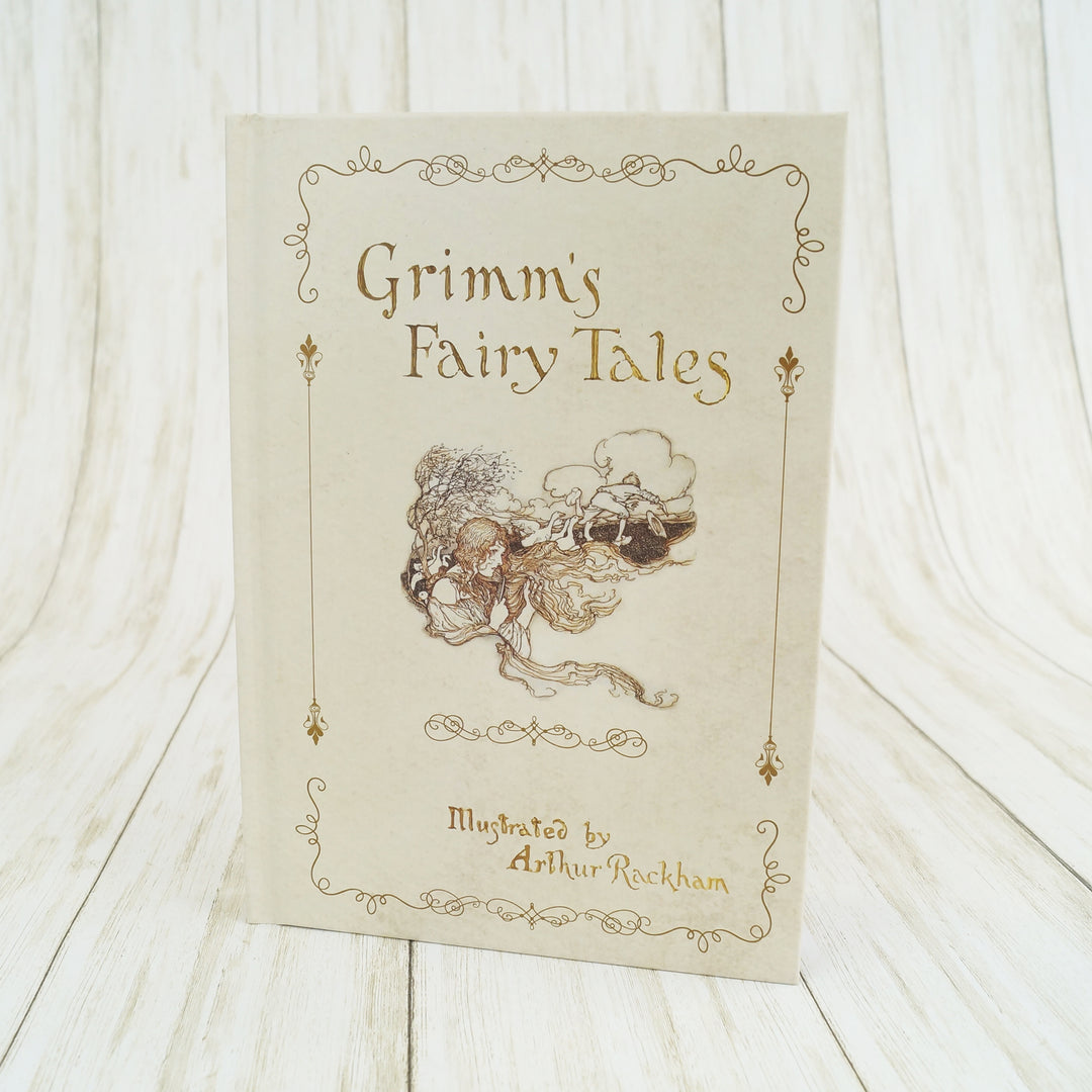 A hardcover special edition copy of GRIMMS' FAIRY TALES