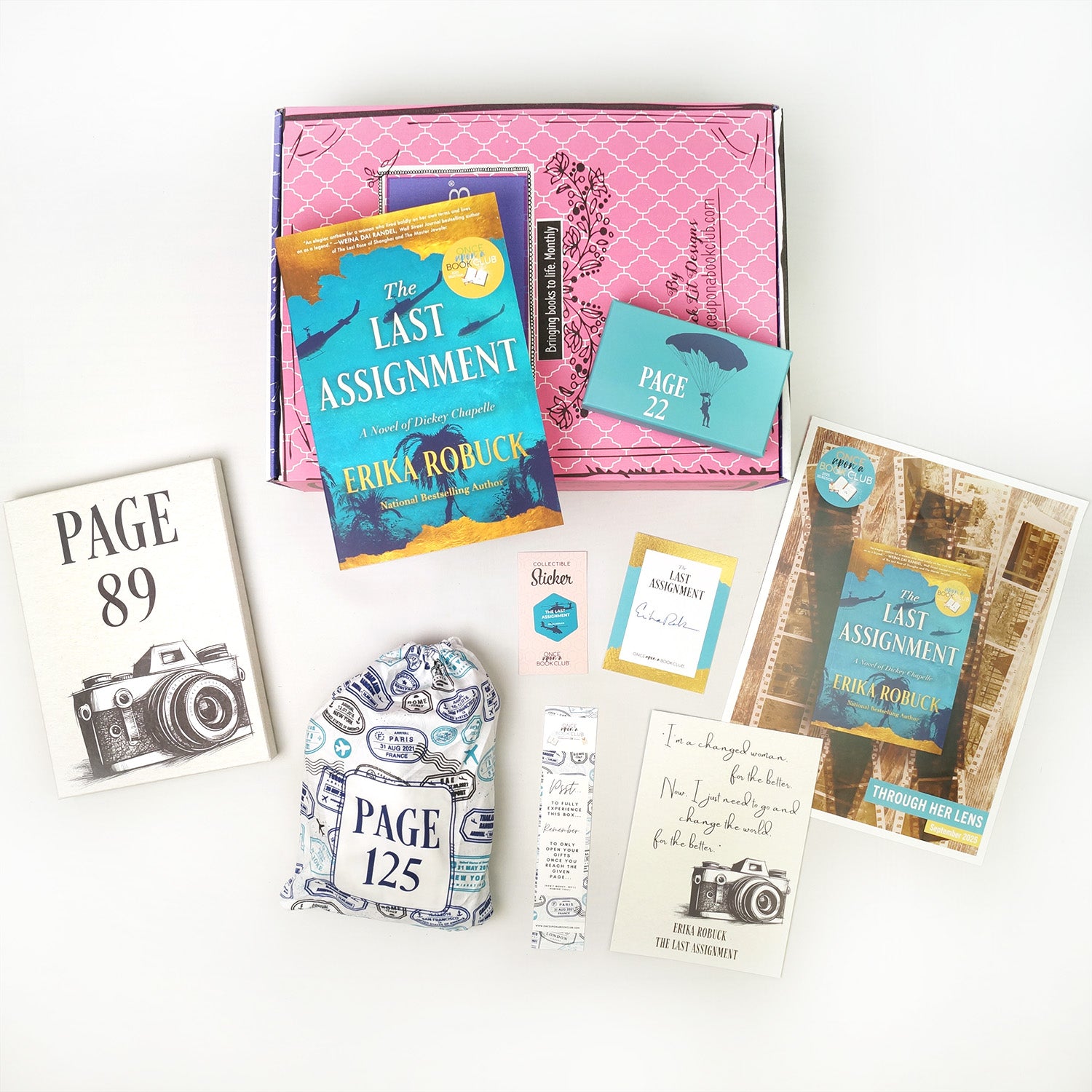 Through Her Lens | Adult Historical Fiction Book Box – Once Upon a
