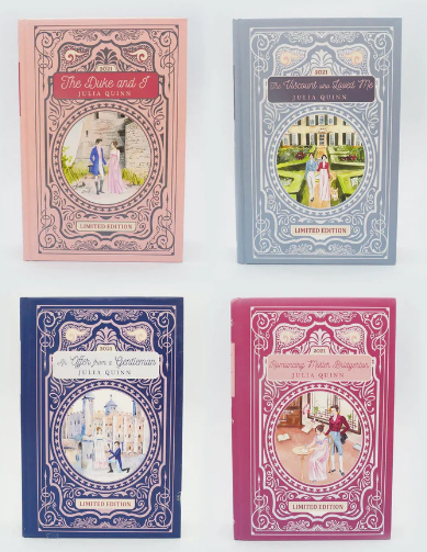 The Bridgerton Series Books by Julia Quinn.