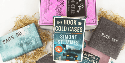 2022 Voted Best Adult Subscription Box - The Book of Cold Cases by Simone St. James