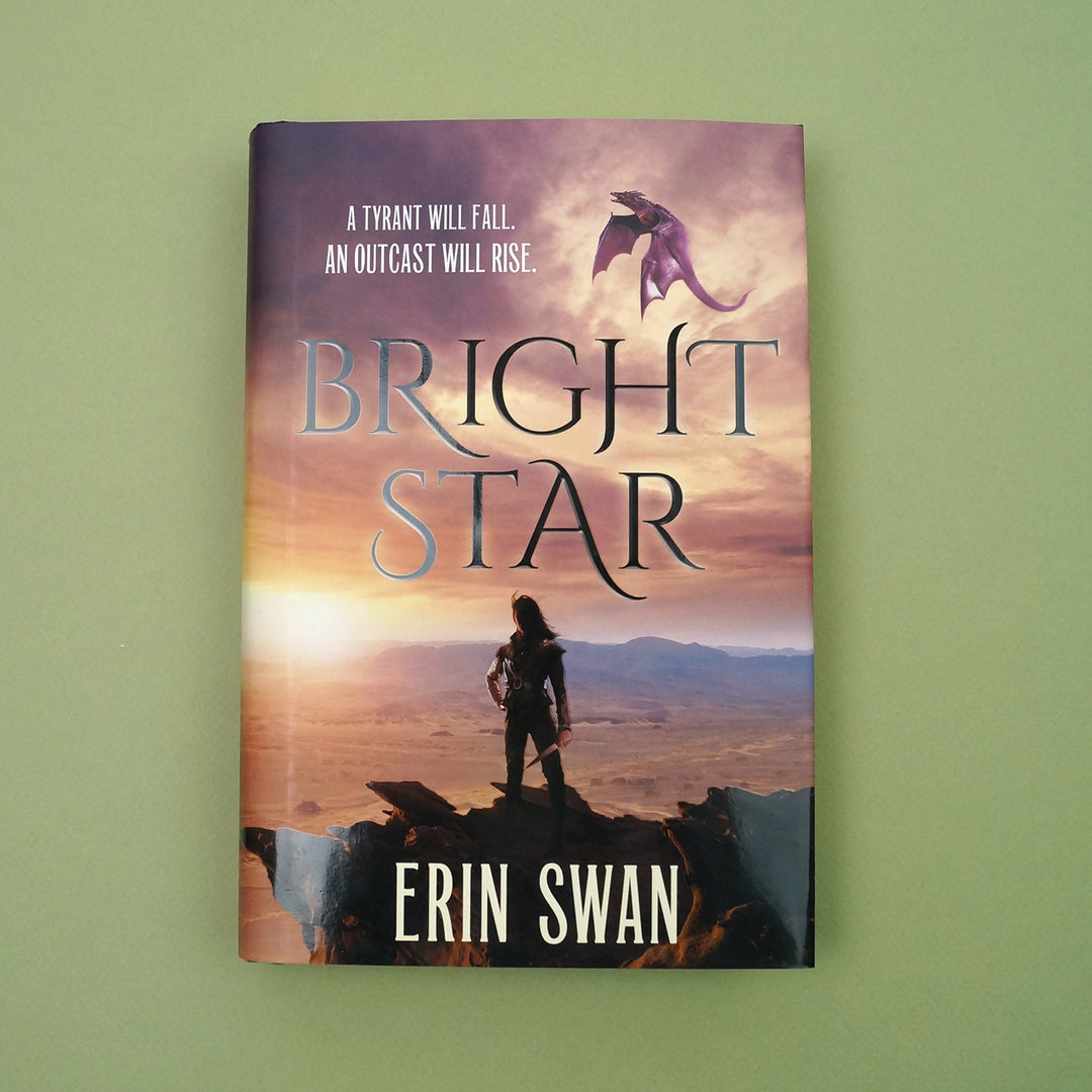 A hardcover copy of Bright Star by Erin Swan.