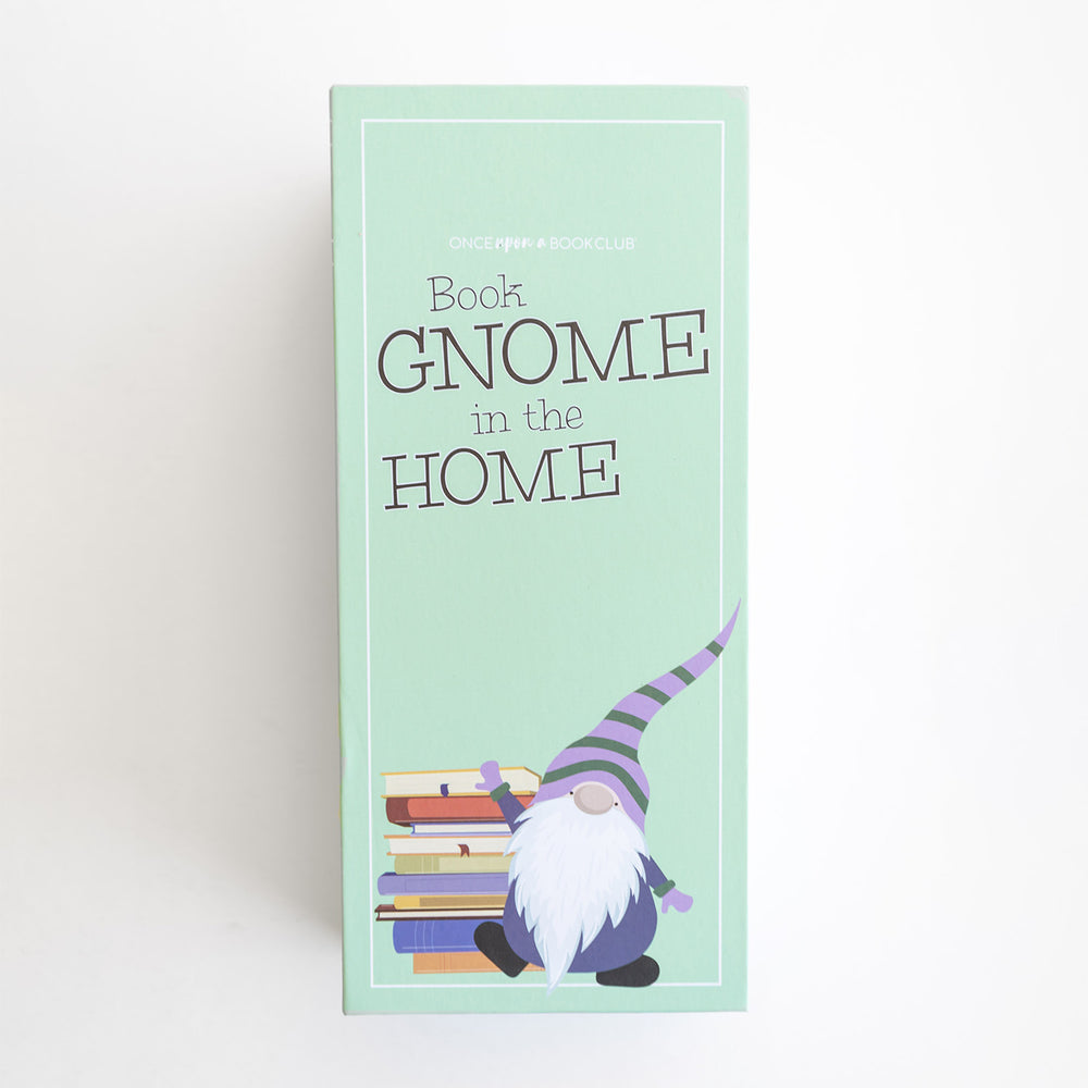 Box titled 'Gnome in the Home' with a gnome illustration on a light green background