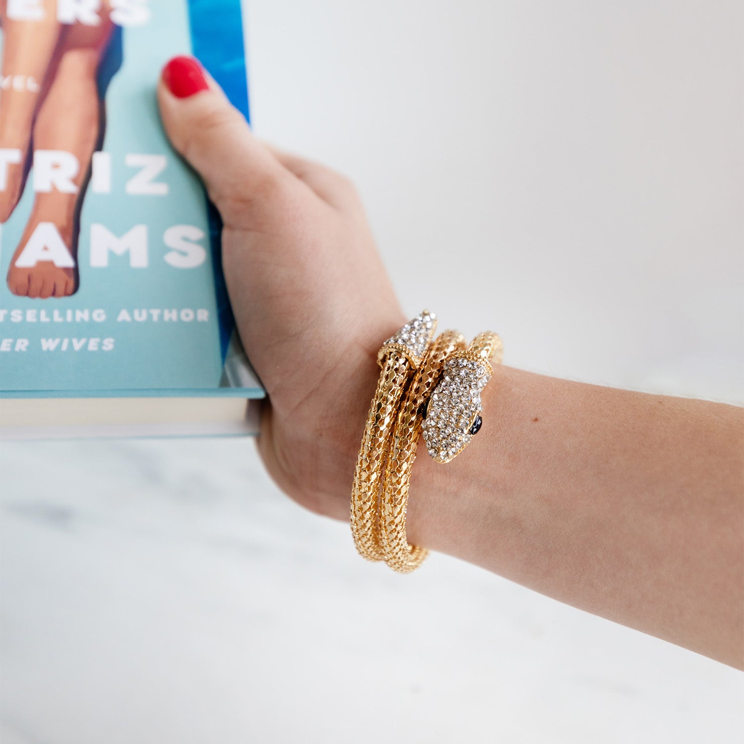 Swarovski Snake Bracelet – Summer Reading 2024 Exclusive