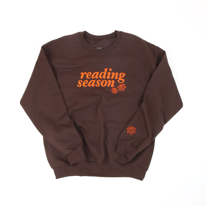 Reading Season Embroidered Sweatshirt