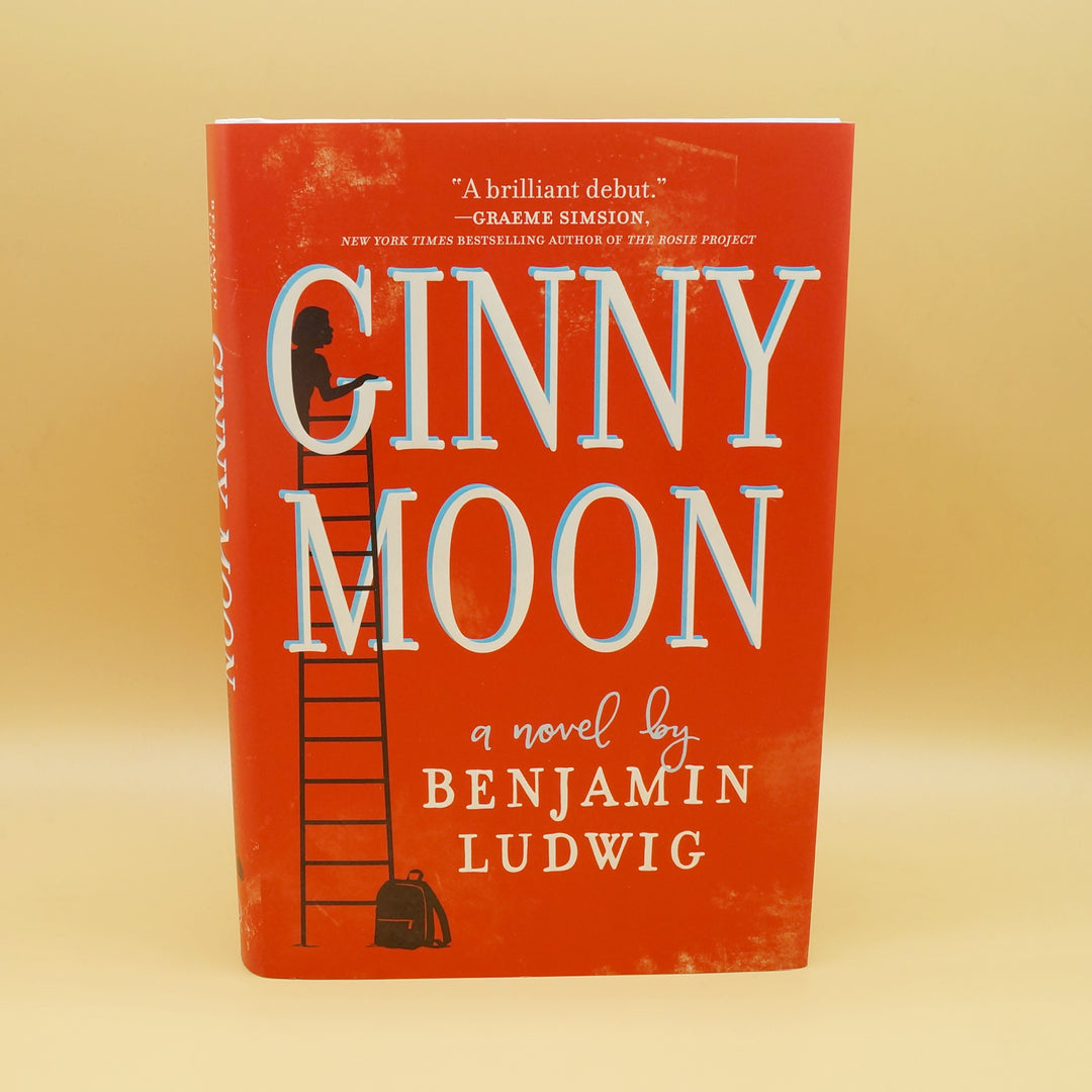 A hardcover copy of Ginny Moon by Benjamin Ludwig.