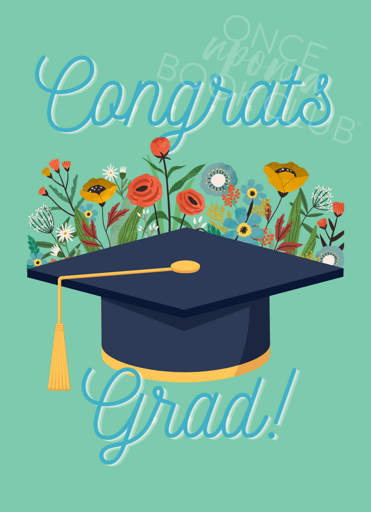 Graduation (mint with Congrats Grad and a Graduation cap and flowers on front cover) Graduation (mint with Congrats Grad and a Graduation cap and flowers on front cover)