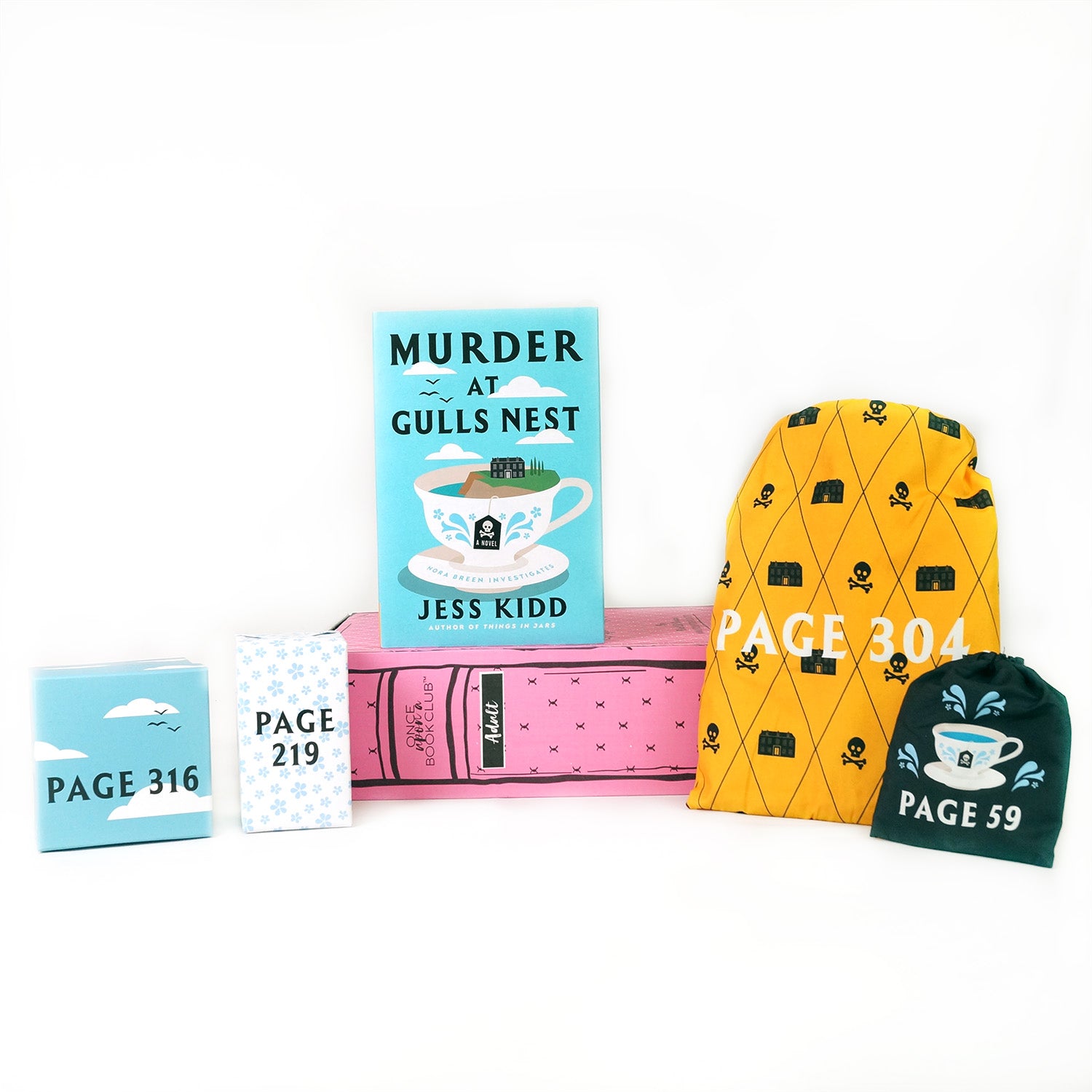Seaside Suspicions | Adult Mystery Book Box – Once Upon a Book Club