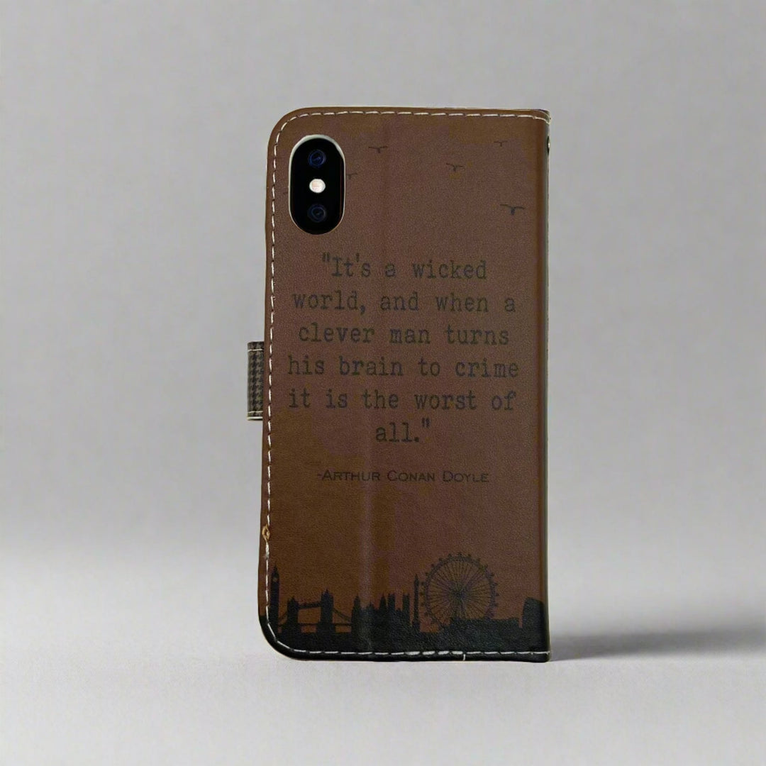 🕵️♂️ Sherlock Holmes Phone Case – Sleek Mysterious
