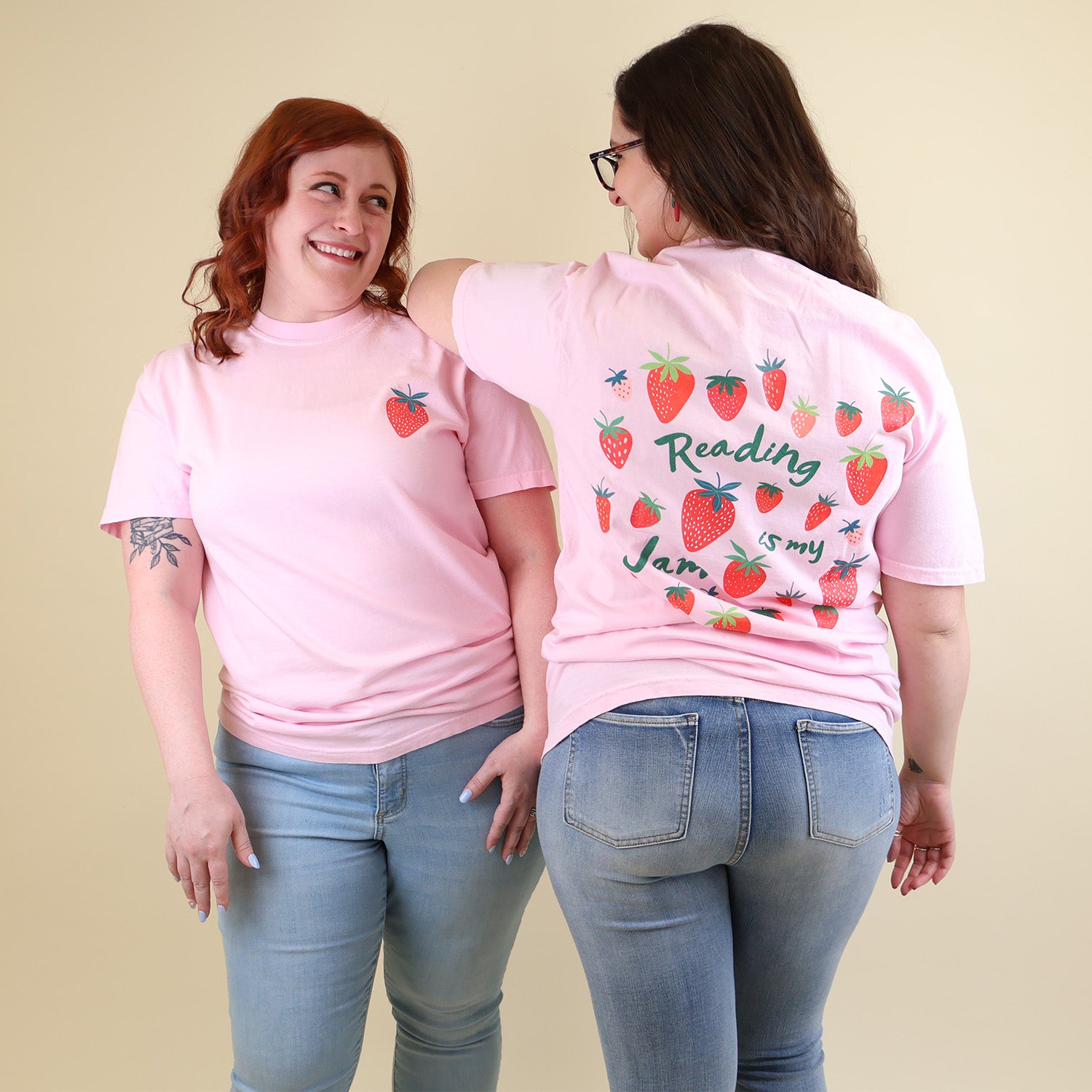 Reading Is My Jam Tee | Bookish Apparel – Once Upon a Book Club