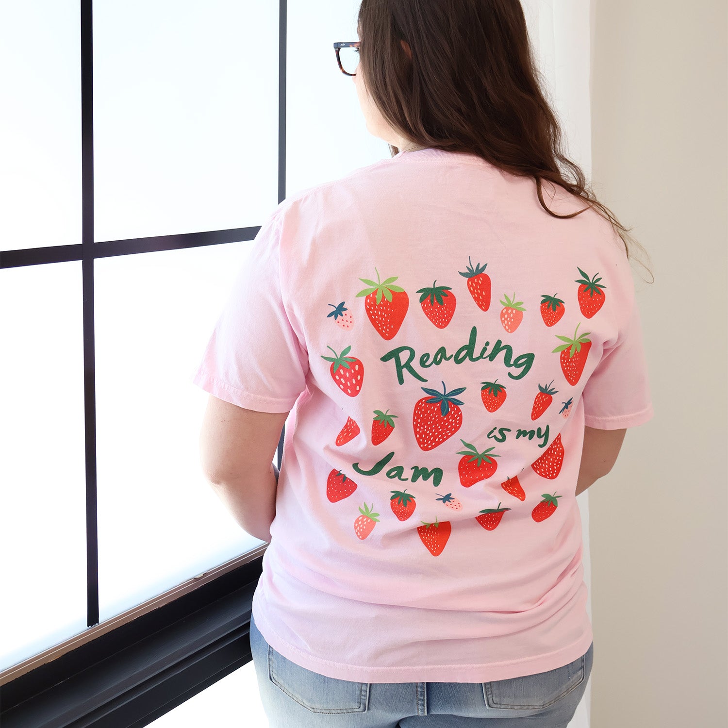 Reading Is My Jam Tee | Bookish Apparel – Once Upon a Book Club