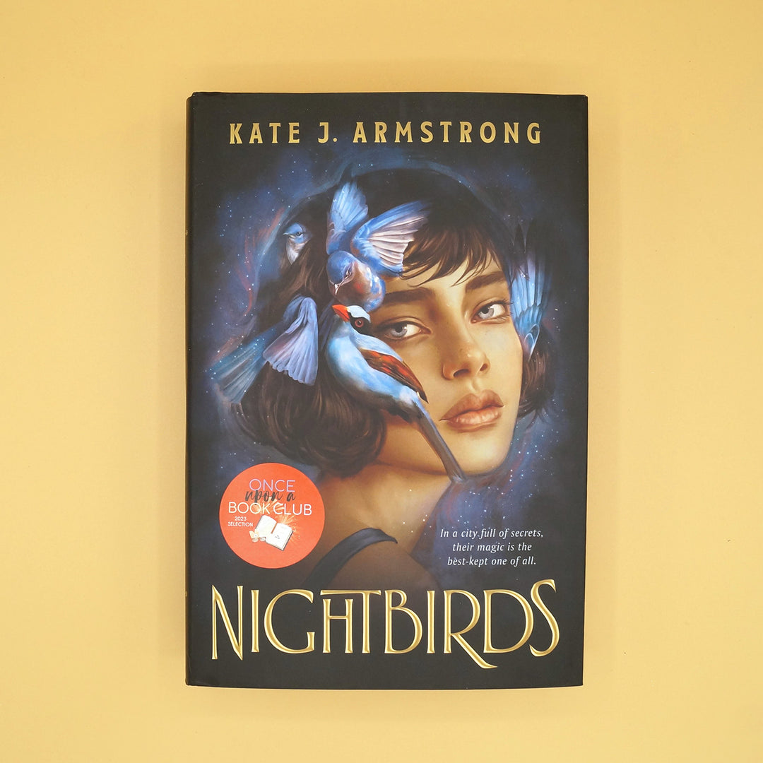 a hardcover edition of Nightbirds by Kate J Armstrong