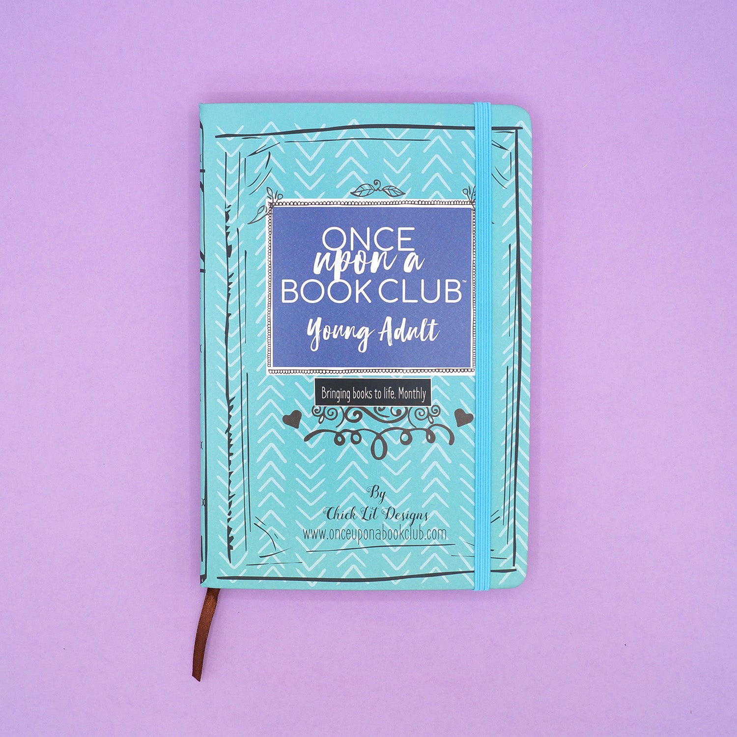 OUABC Box Notebook (Green Young Adult) | OUABC – Once Upon a Book Club