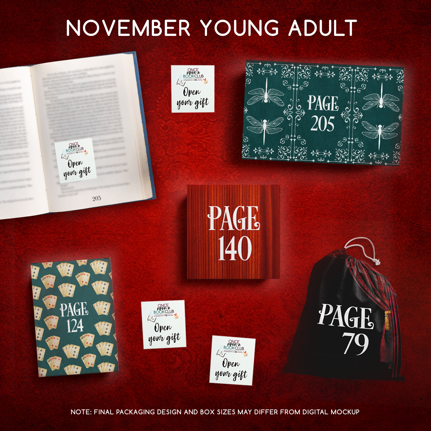 Theatre of Illusions Book Box| YA Fantasy – Once Upon a Book Club Theatre of Illusions Book Box| YA Fantasy – Once Upon a Book Club