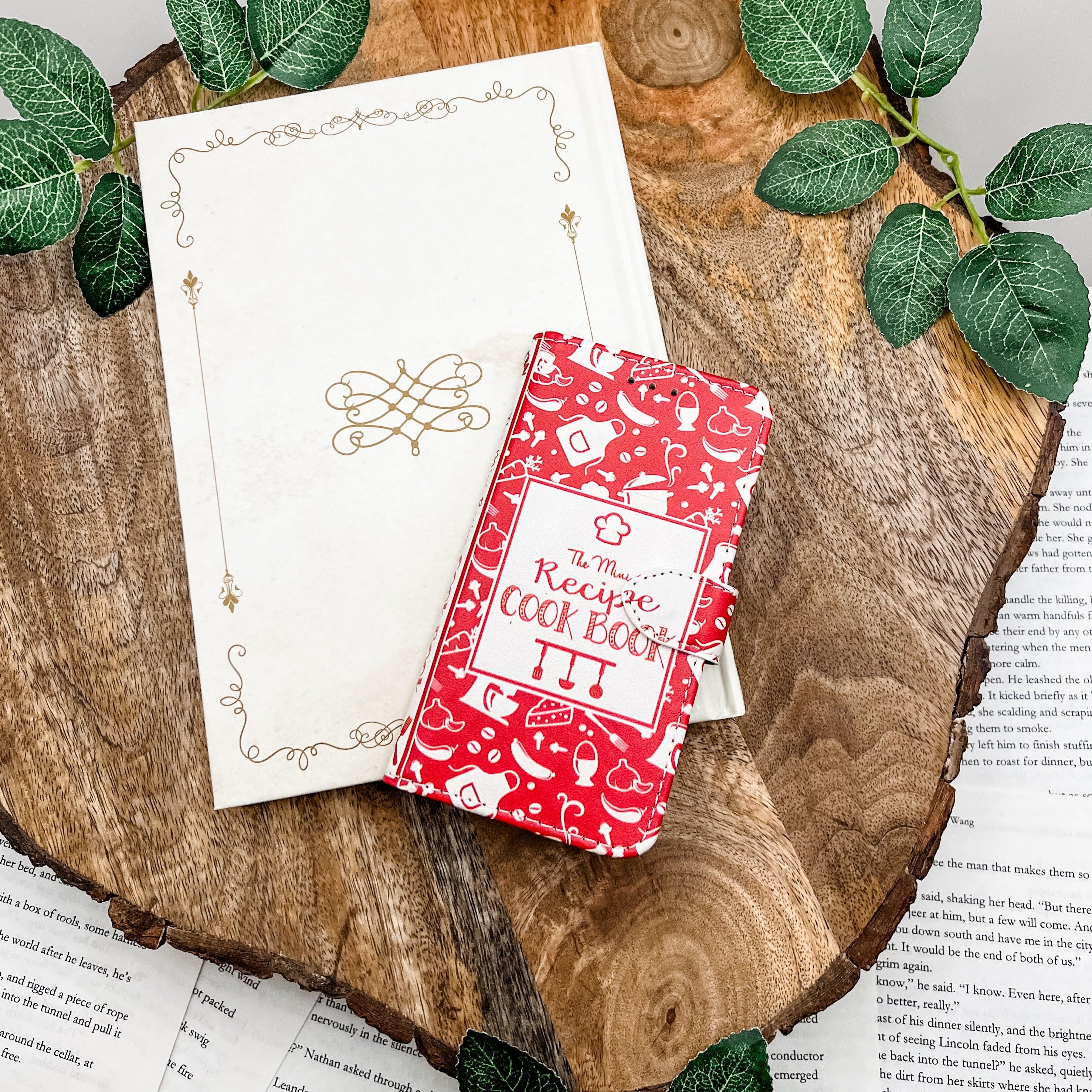 The Mini Recipe Cook Book Book Phone Case – Once Upon a Book Club