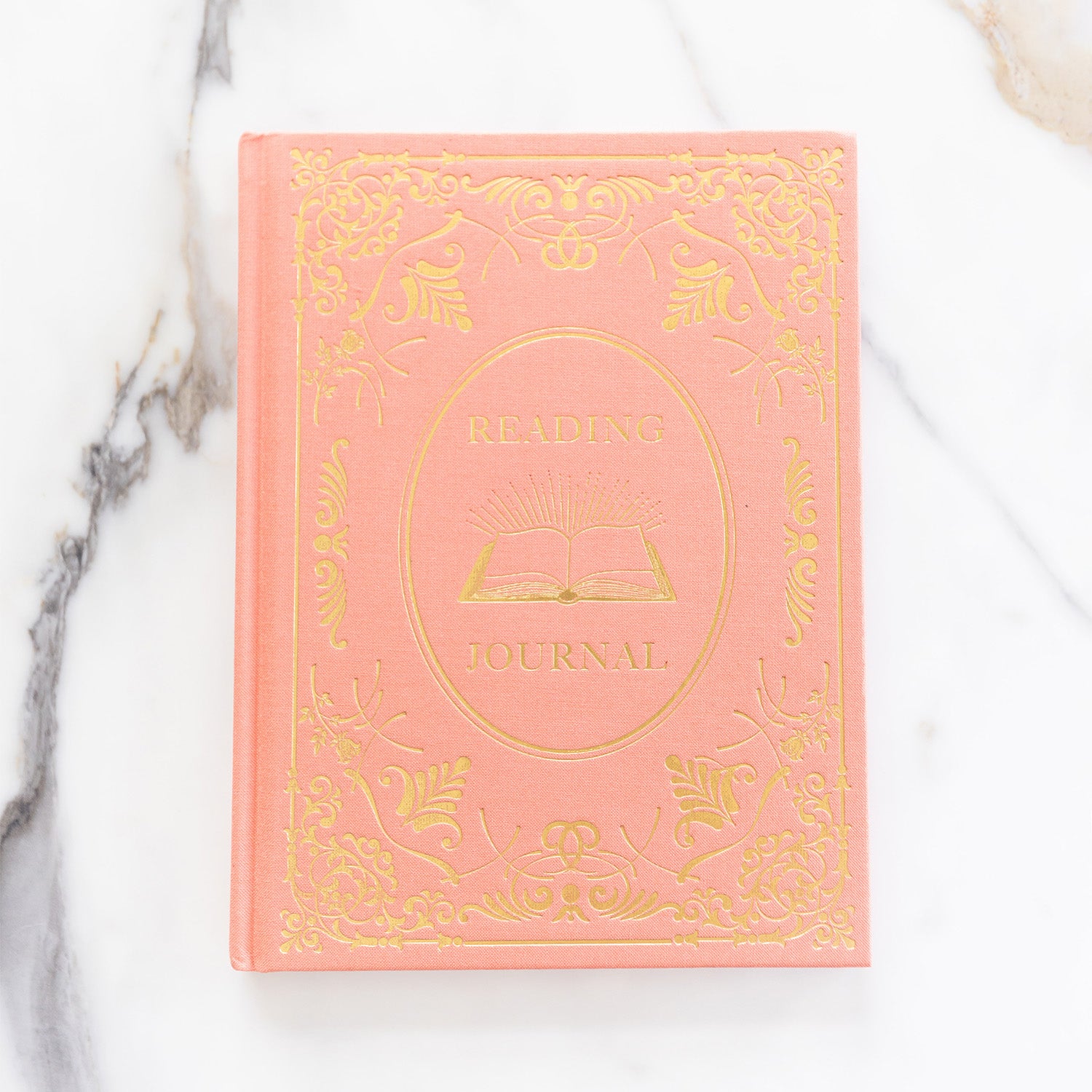 Reading Journal (Classic Coral) | Bookish Gift – Once Upon a Book Club
