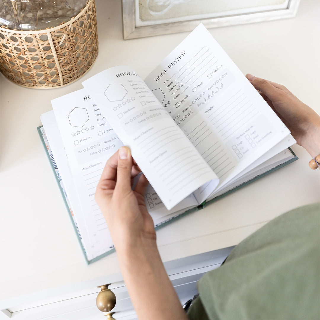 Reading Journal (Classic Coral) | Bookish Gift – Once Upon a Book Club