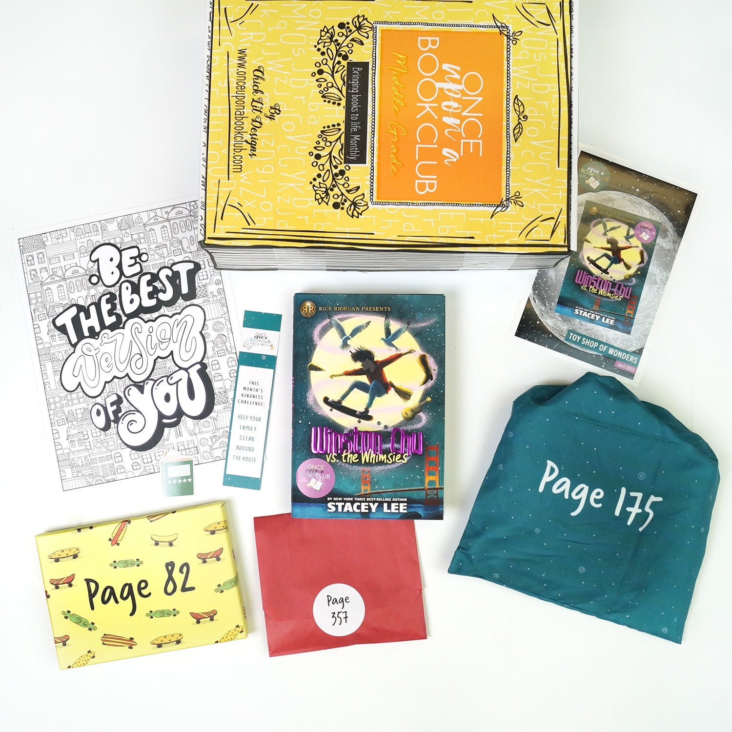 🎠 Toy Shop of Wonders Full Box – April 2023 Middle Grade Fun