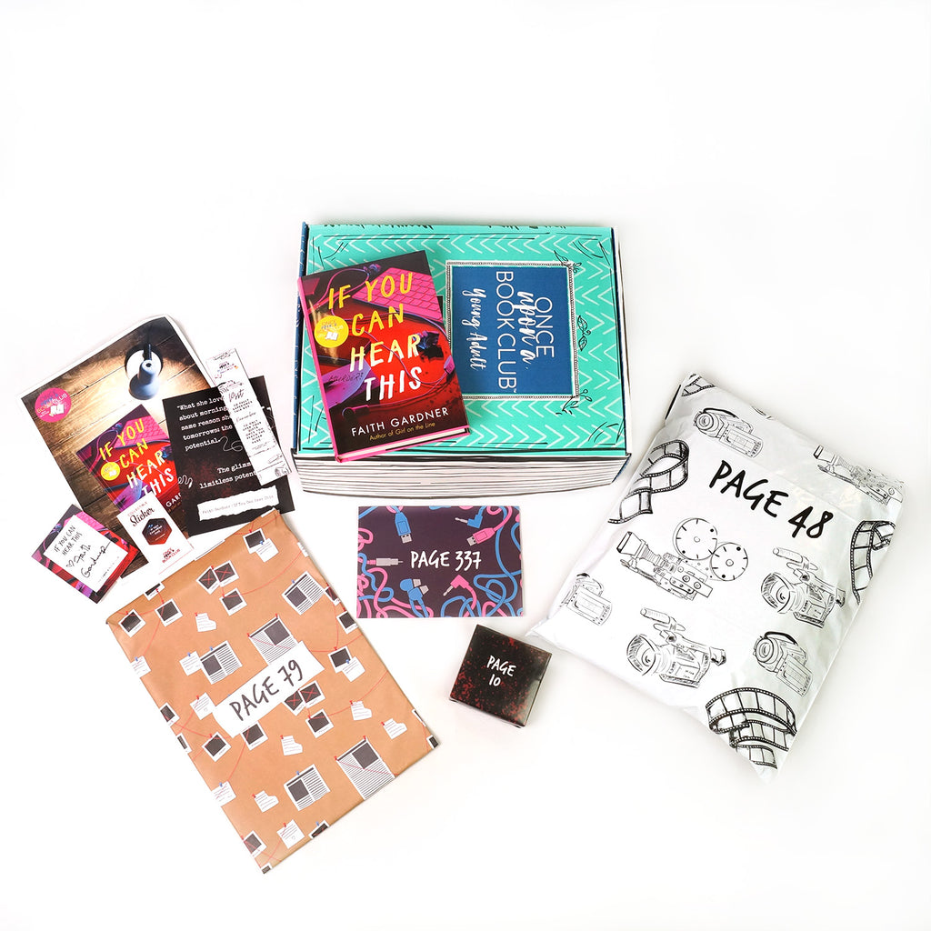 Once Upon a Book Club YA Book Box: The True Crime Club