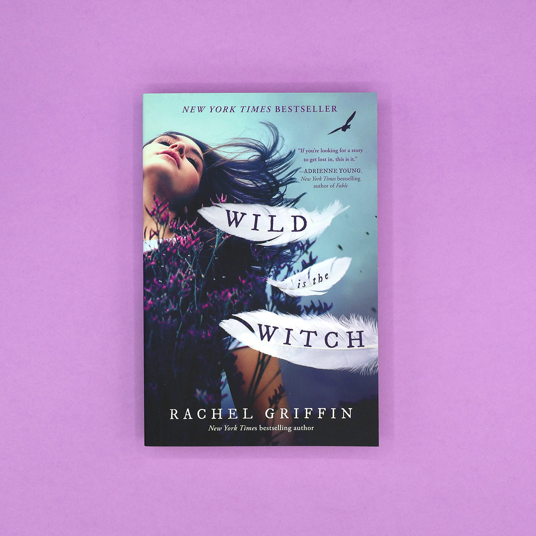 Book cover of 'Wild is the Witch' by Rachel Griffin on a purple background