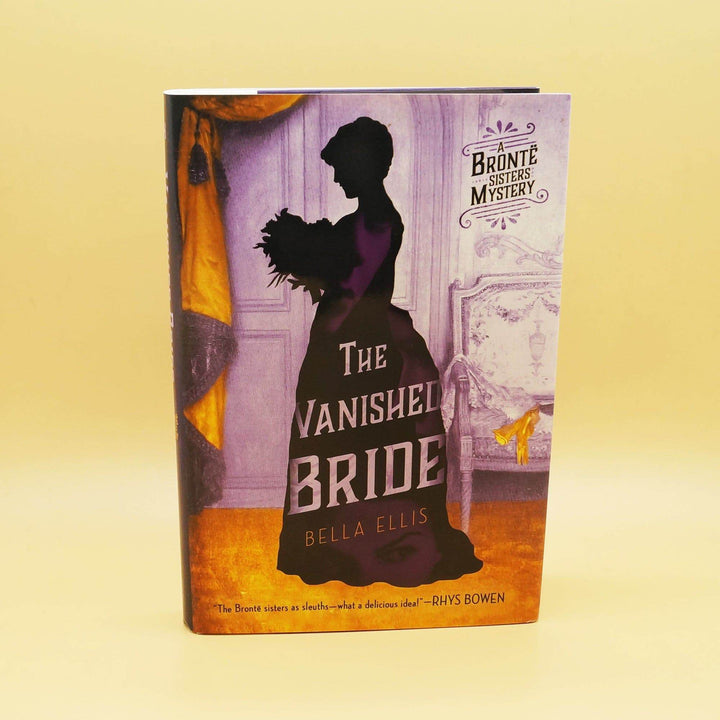 a hardcover edition of The Vanished Bride by Bella Ellis