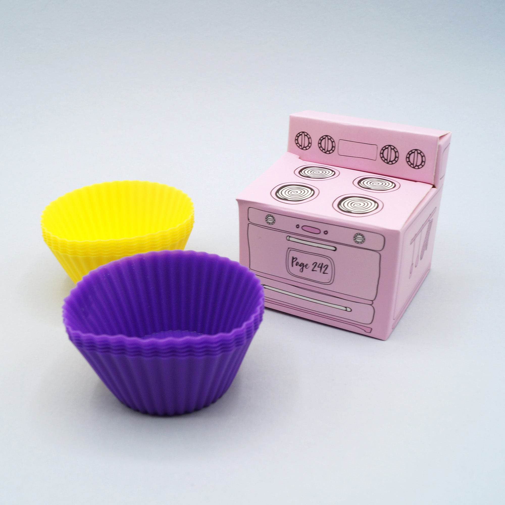 The Cupcake Connection Silicone Cupcake Liners
