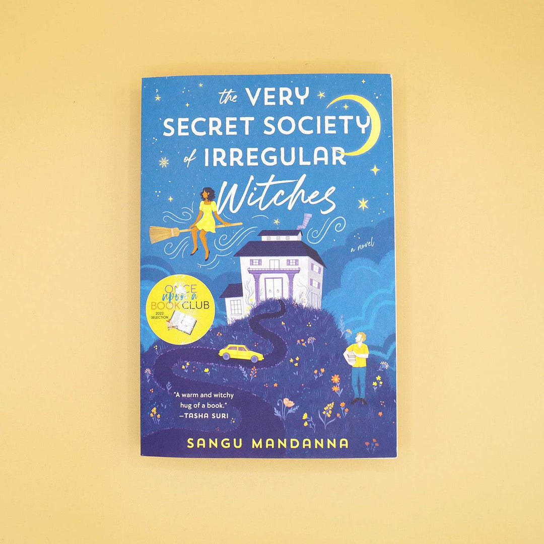 a paperback edition of The Very Secret Society of Irregular Witches 