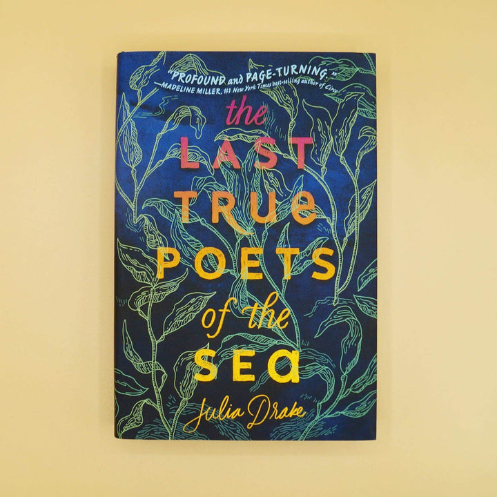 a hardcover edition of The Last True Poets of the Sea 